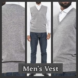 Men's Grey Sweater Vest (small/medium)